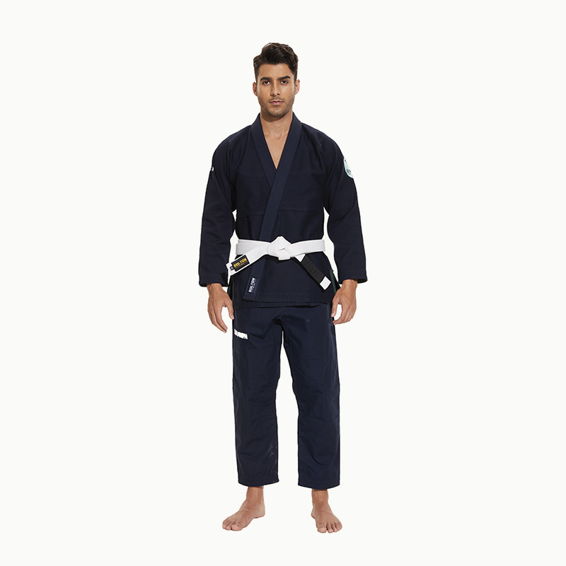 Factory direto por atacado Amigável uniforme preto Judo-gi Judo Jiu Jitsu GI com tecido respirável